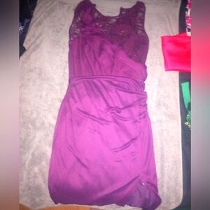 Purple dress